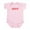Petal Pink, variant on CafePress - Excuse Me...I Just Burpeed Infant Bodysuit - Baby Light Bodysuit, Size Newborn - 24 Months