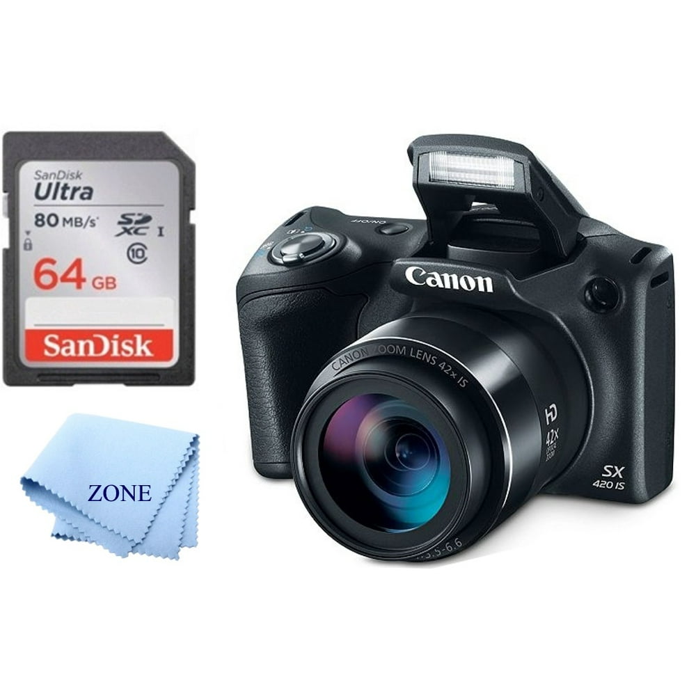 Canon PowerShot SX420 Digital Camera w/42x Optical Zoom WiFi & NFC