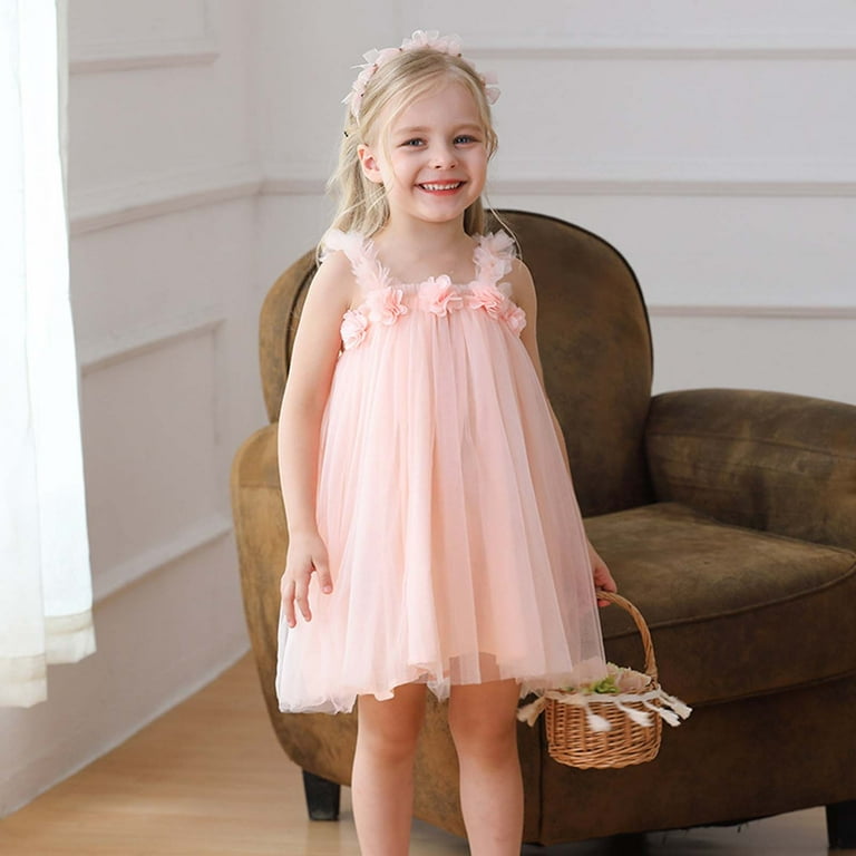 blush pink flower girl dress toddler High-end Pink Tutu Flower Girl Dress Toddler Girls Pageant Gown