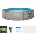 thumbnail image 1 of Summer Waves Active 12 Pi x 33 dans la Piscine hors Sol avec Pompe, 1 of 5