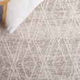 thumbnail image 6 of SAFAVIEH Ebony Tamsen Diamond Runner Rug, Gray/Ivory, 2'3" x 9', 6 of 7