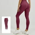 thumbnail image 3 of Yoga Pants for Women High Waisted Casual Joggers Workout Tight Pants with Pockets Athletic Active Leggings Sports Running, 3 of 8