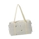thumbnail image 5 of Bolsa de pañales, bolso de mano para mujer, bolso de trabajo, bolso de nailon, regalo para baby shower, multifunción Flor marrón, 5 of 9