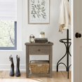 thumbnail image 4 of Hillsdale Living Essentials Harmony Wood Accent Table, Set of 2, Knotty Gray Oak, 4 of 13