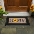 thumbnail image 2 of Evergreen Sunflower Home Sassafras Indoor Outdoor Switch Doormat 1'10"x10" Multicolored, 2 of 4