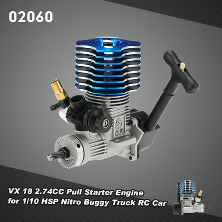 Gotoamei RC 02060 VX 18 2.74CC Pull Starter Engine for 1/10 HSP Nitro Buggy Truck RC