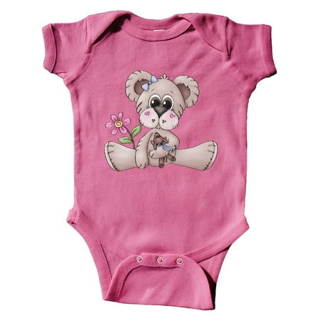 

Inktastic Teddy Bear s New Puppy Gift Baby Boy Bodysuit