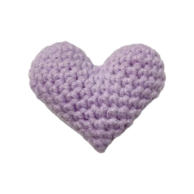 Thinsony Heart-Shaped Pocket Hug Gift Choice For Safe Storage And Wide Application Safe To Store Small Gift pale purple