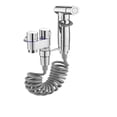 thumbnail image 1 of Bathroom Handheld Toilet Bidet Faucet, Sprayer Hand Bidet Set Toilet Self Cleaning Shower Head One In Two Out Angle Valve Faucet ,Versatile Features, 1 of 7