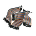 thumbnail image 2 of Cable Dupont macho a macho macho a hembra hembra a hembra Kit de cables de cinta de cables de puente de tablero de pruebas 120 Piezas Sweethay DN0766-00, 2 of 2
