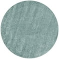 thumbnail image 2 of SAFAVIEH California Plush Solid Shag Area Rug, Light Blue, 3' x 3' Round - Modern Design, Light Blue, Non-Shedding & Easy Cleaning, Ultra Plush Thick Pile, Ideal for Living Room, Bedroom, 2 of 11