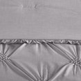 thumbnail image 3 of 7 Piece Embroidered Comforter Set King/Cal King/Grey, 3 of 4