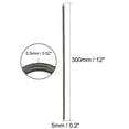 thumbnail image 2 of 0.5mmx5mmx300mm Spring Steel Extension Tension Springs Black, 2 of 5