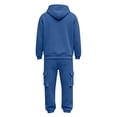 thumbnail image 6 of 2 Piece Tracksuit for Men Ghalytn Hoodie and Jogger Pants Set - Casual Fleece Sweat Outfit, 6 of 9