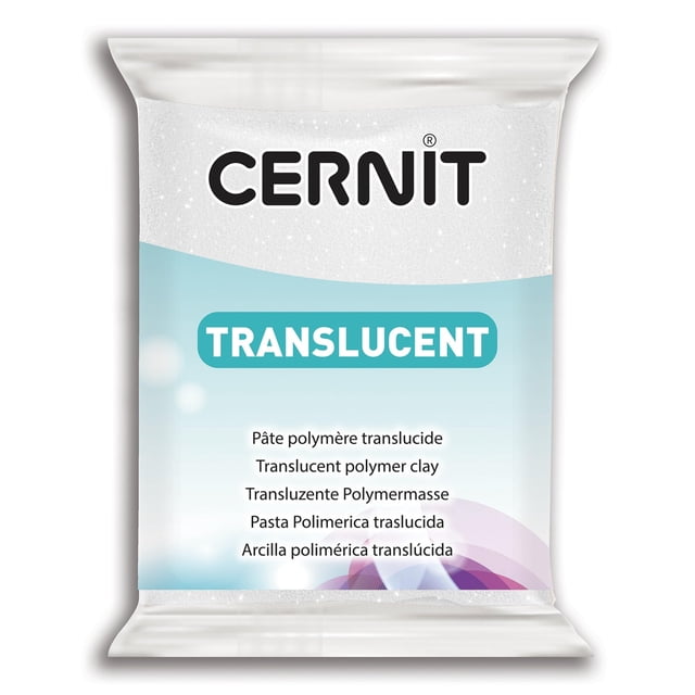 Arcilla Cernit Transparente Ámbar 56 g 7 x 5,5 x 1,5 cm