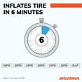 thumbnail image 2 of Sylvania Plus Portable Tire Inflator with Digital Display and LED Work Light, 2 of 8