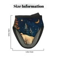 thumbnail image 3 of Rocae Starry Sky Sleep White Bear for Mini Oven Mitts Rubber Oven Glove, Kitchen Mittens, Cute Cooking Mitts,5.9"x5.9", 3 of 7