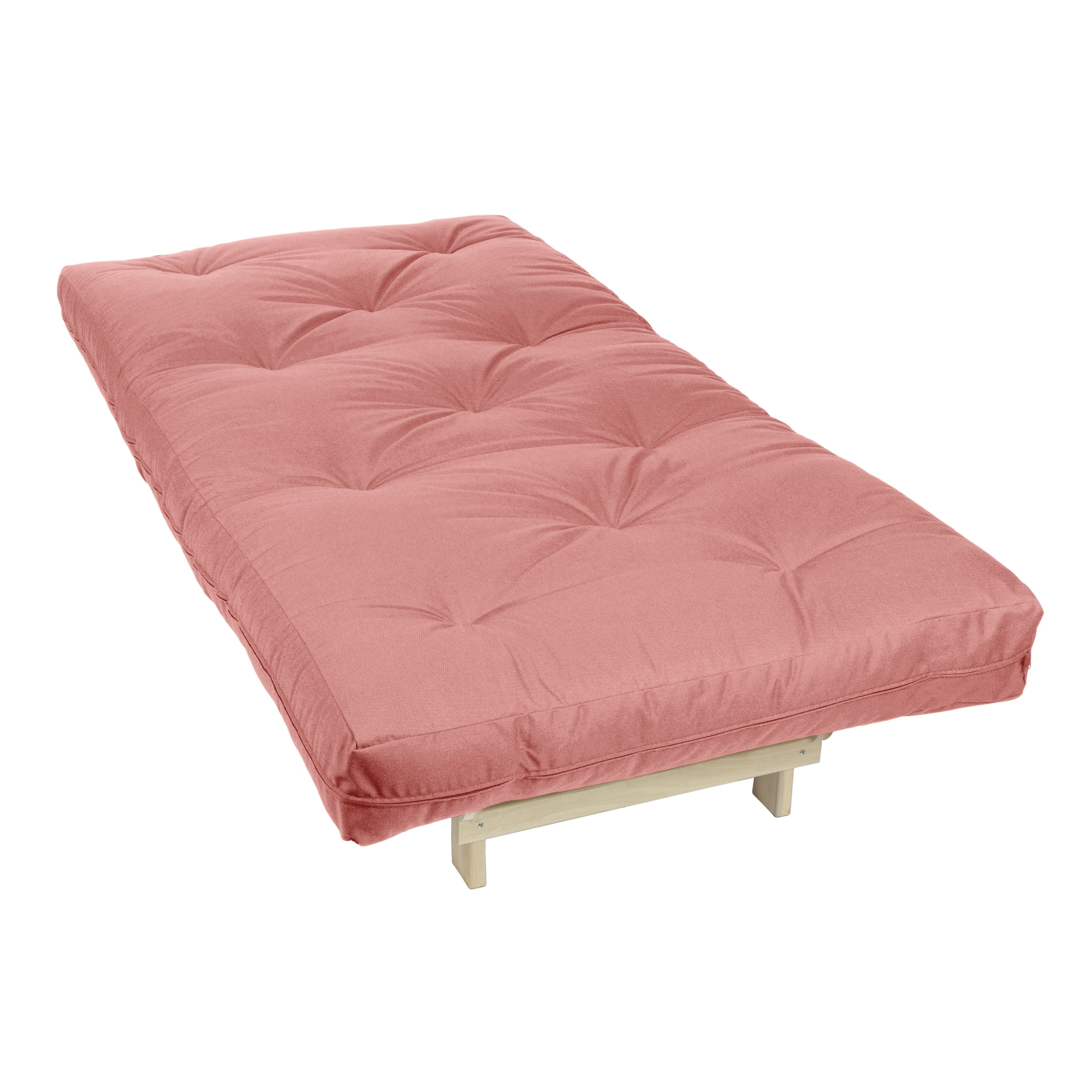 Sorra Home - 6 inch Reversible Tufted Futon Mattress, Twin Size