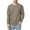 Khaki, variant on Mlzmgr Sweatshirts for Men Knit Crewneck Long Sleeve Breathable Tops Loose Fitted Daily Casual Shirts