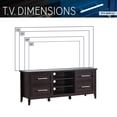 thumbnail image 5 of Techni Mobili Cordoba Espresso 4-Drawer TV Stand for TVs up to 70", Box 1 of 2, 5 of 6
