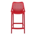 thumbnail image 5 of Compamia Air Patio Counter Stool in Red, 5 of 6