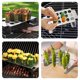 thumbnail image 5 of 1 juego de acero inoxidable Bbq Pepper Rack Chili Pepper Barbacoa Herramienta con Chili Corer, 5 of 7