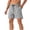 Gray, variant on KIHOUT Men's Lightweight Quick-Dry Hiking Shorts - 77% Nylon 23% Spandex, Elastic Drawstring Waist, Functional Pockets, Knee-Length for Outdoor Running, Hiking and Casual Daily Wear