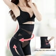 thumbnail image 3 of Flmtop Culotte de Compression Croisée en Abs, Corset de Contrôle du Ventre pour Usage Quotidien, 3 of 10