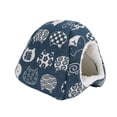 thumbnail image 1 of Cama De Hámster Cálida De Invierno, Acogedora Cama De Casa De Conejillo De Indias A Prueba De Viento Para Conejillo De Indias Para Hurón Para Chinchilla ANGGREK Otros, 1 of 8