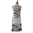 thumbnail image 2 of Cotton Apron - Cow Print - Kitchen BBQ Restaurant Cooking Painters Artists - Full Apron or Waist Apron, 2 of 7