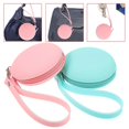 thumbnail image 2 of 2 pcs Silicone Earbud Case Earphone Carrying Case Headphone Storage Case with Keychains for Travel, 2 of 4