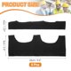 thumbnail image 2 of Banda para sudor de casco Uxcell, (Negro, 6 Pcs), forro de casco de algodón lavable, bandas de sudor reutilizables, adecuadas para - almohadilla de confort para casco de seguridad/casco de soldador, 2 of 6