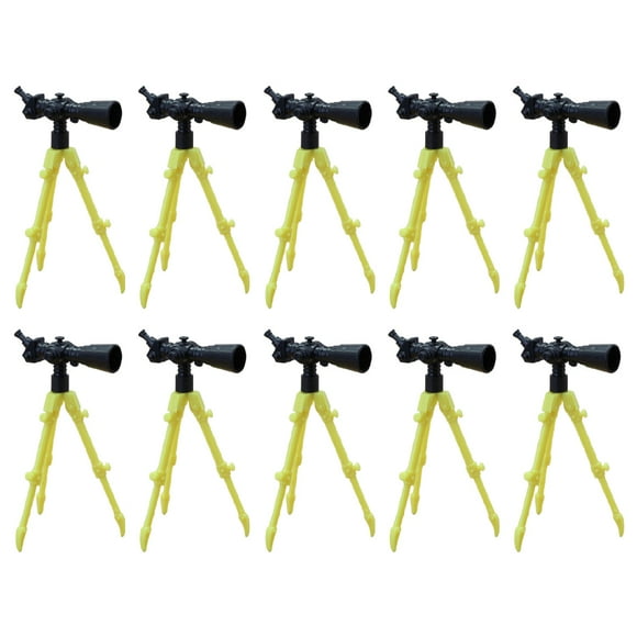 MasteelfCA 12 Pcs Petits Jouets Télescope Mini Maison Décorations Télescope Jouets Miniatures