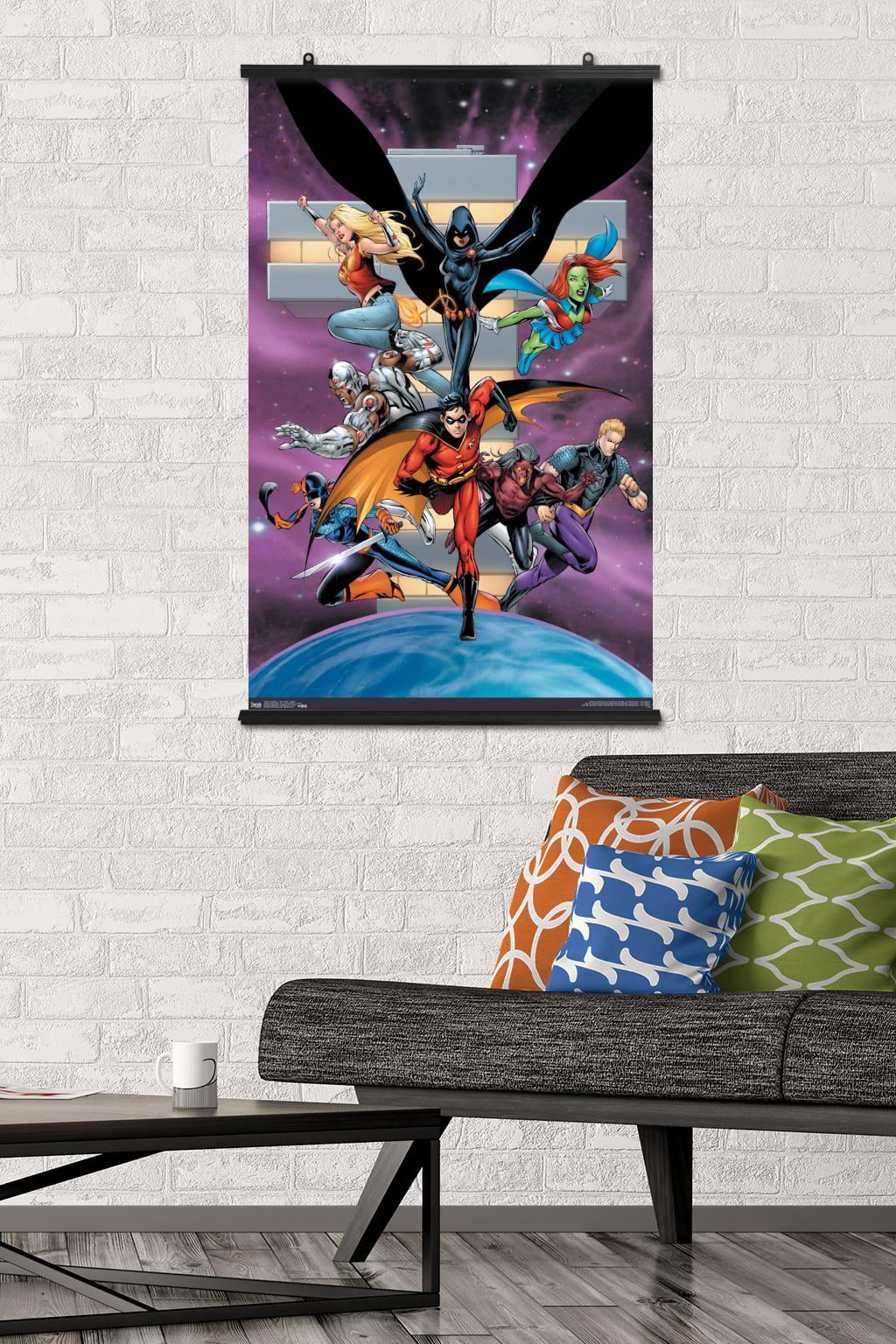 DC Comics - Teen Titans - Group Wall Poster, 22.375" x 34"