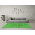 thumbnail image 3 of Ahgly Company Indoor Rectangle Oriental Green Industrial Area Rugs, 2' x 3', 3 of 4