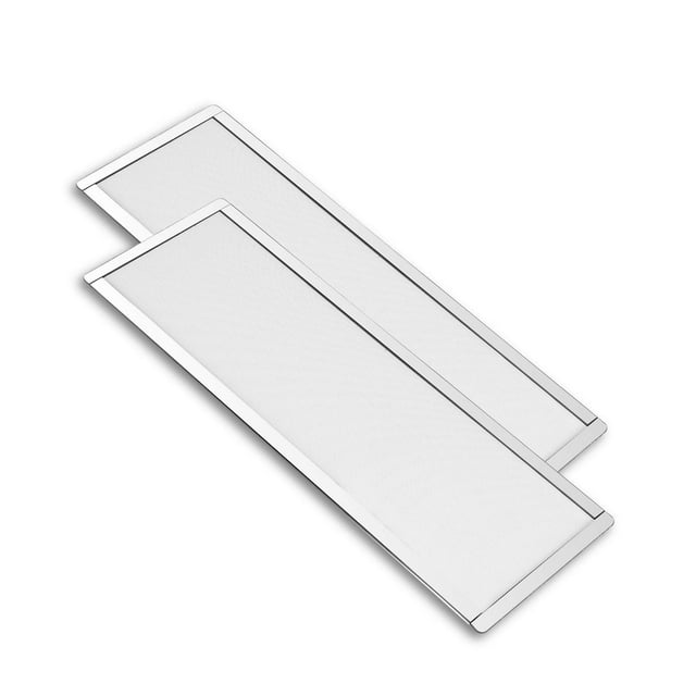 Filtro de malla antipolvo para ventilador de PC PANO-MOUNTS, 360 mm x 120 mm x 2, blanco