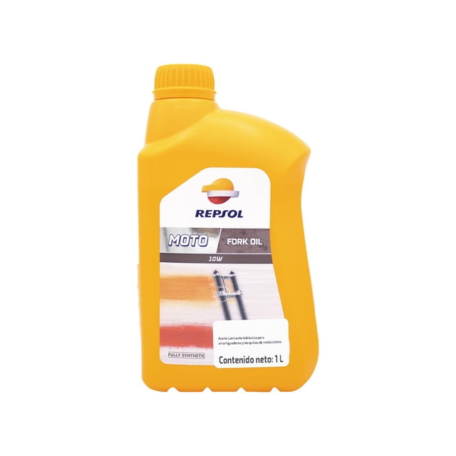 Aceite 10w Moto fork Repsol amarillo