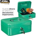 thumbnail image 4 of Caja metálica para efectivo de 10" con cerradura – Ideal para negocios, oficinas y uso personal, 4 of 6