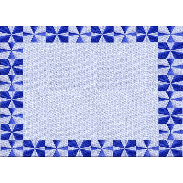 Ahgly Company Machine Washable Indoor Rectangle Transitional Lavender Blue Area Rugs, 7' x 10'