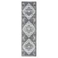 thumbnail image 2 of Luxee Designs Alexandria Collection 3x10 Runner Rug, Medallion Rugs for Laundry Room, Entryway, Bathroom, Kitchen, Pet Friendly, Low Pile, High Traffic Area, Stain Resistance - Light Blue, 2 of 10