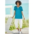 thumbnail image 5 of Woman Within Plus Size Layered-Look Tee, 5 of 6