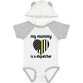 thumbnail image 3 of Inktastic Dispatcher Mom Emergency Gold Line Flag Boys or Girls Baby Bodysuit, 3 of 5