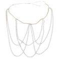 thumbnail image 4 of Bangcool Thigh Chain Rhinestone Multilayer Fashion Elastic Leg Jewelry Leg Chain for Lady, 4 of 6
