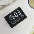 thumbnail image 6 of 6.3" Digital Clock with Large Display, with Day and Date, Snooze, Temperature, 12H/24H, Adjustable Brightness for Desk, Wall Mounted, Living Room, Bedroom, Gift for Elderly, Seniors, Dementia, 6 of 6