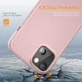 thumbnail image 3 of DTTO iPhone 13 Case, Shockproof Silicone [Enhanced Camera and Screen Protection] , Pink Sand, 3 of 7