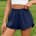 thumbnail image 5 of cocolona Womens Summer Casual Athletic Shorts Elastic Waist Splited Wide Leg Workout Gym Running Shorts with Pockets, 5 of 5