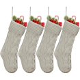 thumbnail image 1 of wonima02 Christmas Stockings - 18'' Large Knitted Xmas Stocking for Kids,Family Stocking,Gifts & Decorations for Fireplace Christmas Holiday Party, 1 of 1