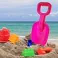 thumbnail image 2 of 4E's Novelty 15 Inch Beach Shovel Large - 4 Pack Sand Shovel for Kids Heavy Duty Plastic - Great for Beach Toys for Kids 3-10, Sand Toys for Toddlers, Outdoor Summer Sandbox Toys, 2 of 6
