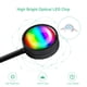 thumbnail image 5 of RGB Sunset Atmospheres Lamp 360 ° Ajustable Sunset Proyección Luz USB Romántico LED Luz nocturna co Tomshoo Lámpara de fotografía, 5 of 7