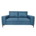 thumbnail image 1 of Love Seat Kama 1 Azul - Kessa Muebles, 1 of 4